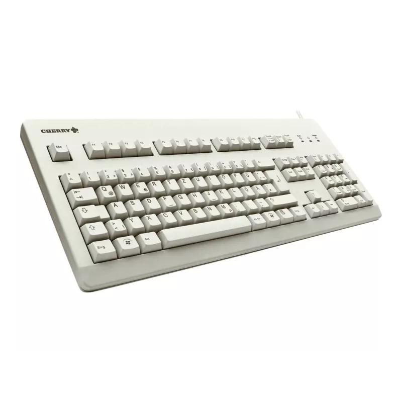 CHERRY G80-3000 klávesnica univerzálna USB QWERTZ nemecká sivá