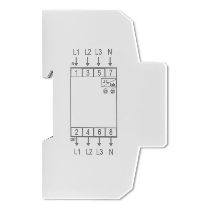 Trojfázový elektronický merač QOLTEC 50992 400V 100A