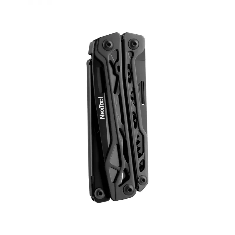 Multitool Nextool NE20151 – 11-in-1 skladací multitool, čierny, zložená dĺžka 10,6 cm, hmotnosť 256 g, hĺbka 21 mm, šírka 36 mm