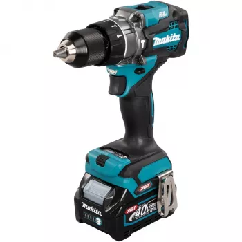 Makita HP001GD201 XGT 40 V akumulátorová príklepová vŕtačka/skrutkovač, 2 akumulátory, nabíjačka