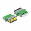 Optický vláknový konektor DeLOCK 86902 LC Quad samica na LC Quad samica single-mode zelený