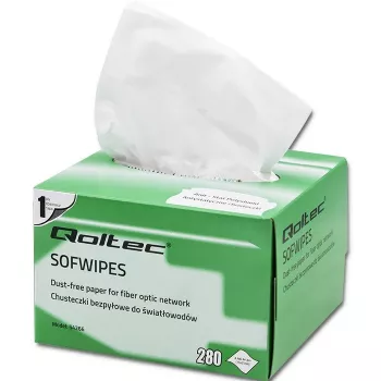 Qoltec bezvláknité utierky na optiku