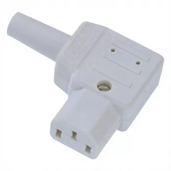 C13 napájací konektor Bachmann 915.970 sivý
