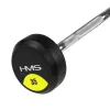 HMS GSL35 pevná veľká činka/ rukoväť gumená lomená 35kg