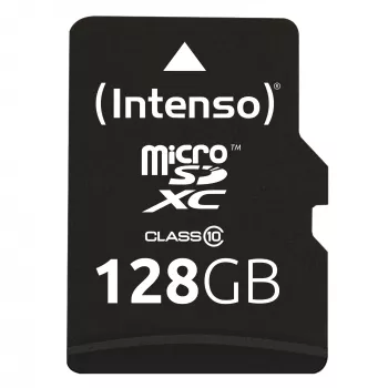 PAMÄŤOVÁ KARTA MICRO SDXC 128GB C10/W/ADAPTER 3413491 INTENSO