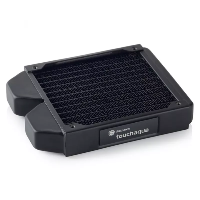 Radiátor 120mm BitsPower Tarasque BPTA-NLSS120-F2PB – tenký radiátor pre 120-mm ventilátor