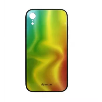 Ochranné sklo displeja Tellur Cover Glass print pre iPhone XR — dekoratívne potlačené tvrdené sklo