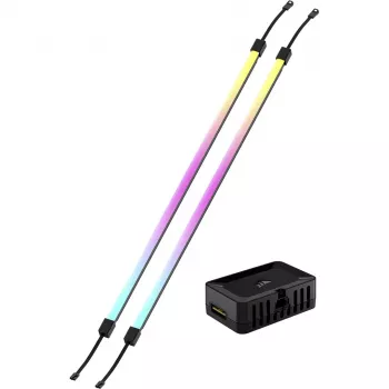 Corsair iCUE LINK LS430 Aurora RGB sada svetelného pásu, 430 mm, čierna