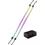 Corsair iCUE LINK LS430 Aurora RGB sada svetelných pásikov, 430 mm, čierna