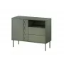 1D2S komoda TRESSE 100x40x75 matná zelená