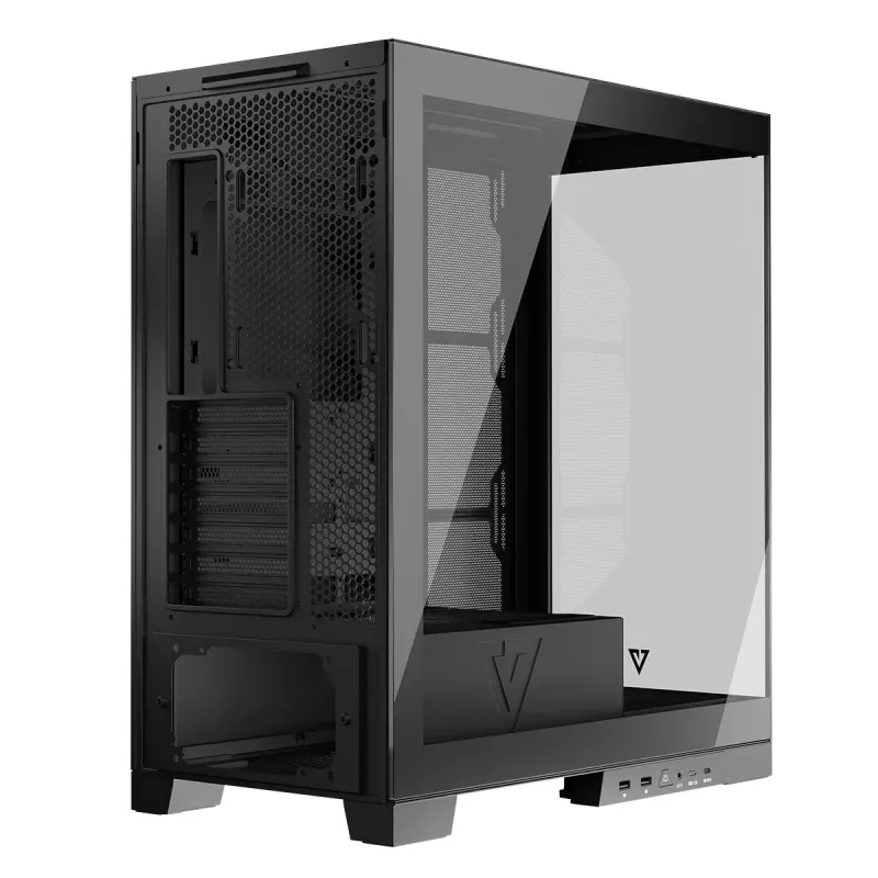 MODECOM Volcano SPACE MIDI USB 3.0 X 2 CYPE-C čierna