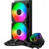 Cooler Master MasterLiquid 240 Core II sada kvapalinového chladenia procesora 4,72 (12 cm) čierna