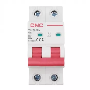 Istič HiSmart NV821518 2-pólový 25A charakteristika C MCB