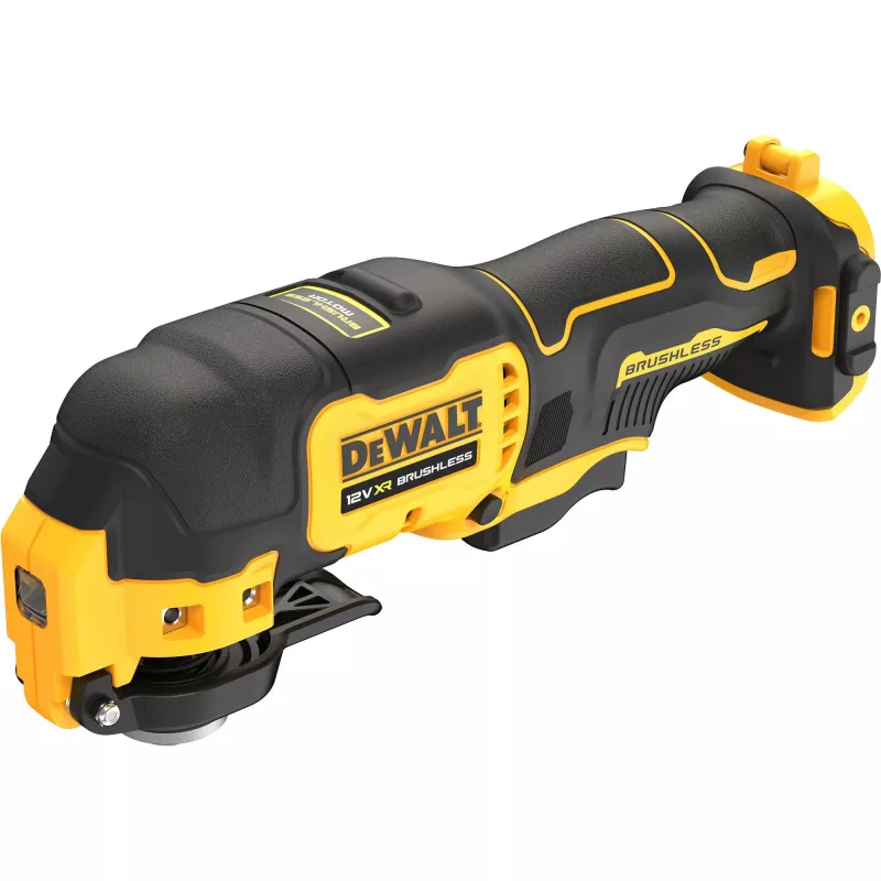 Oscilačný multifunkčný nástroj DeWalt DCS353NT-XJ, brushless, bezdrôtový, 12 W, 840 g, čierna/žltá