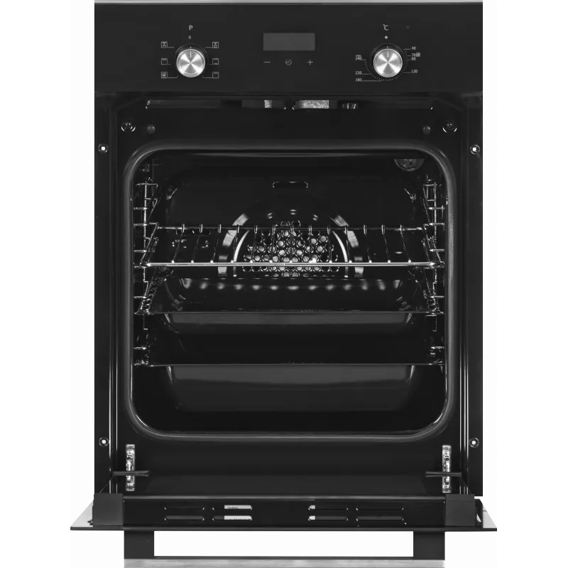Vstavaná rúra SIMFER 4207DERSP.1 — 47 L, multifunkčná, manuálne pop-up ovládače, čierna, 59,5×45 cm