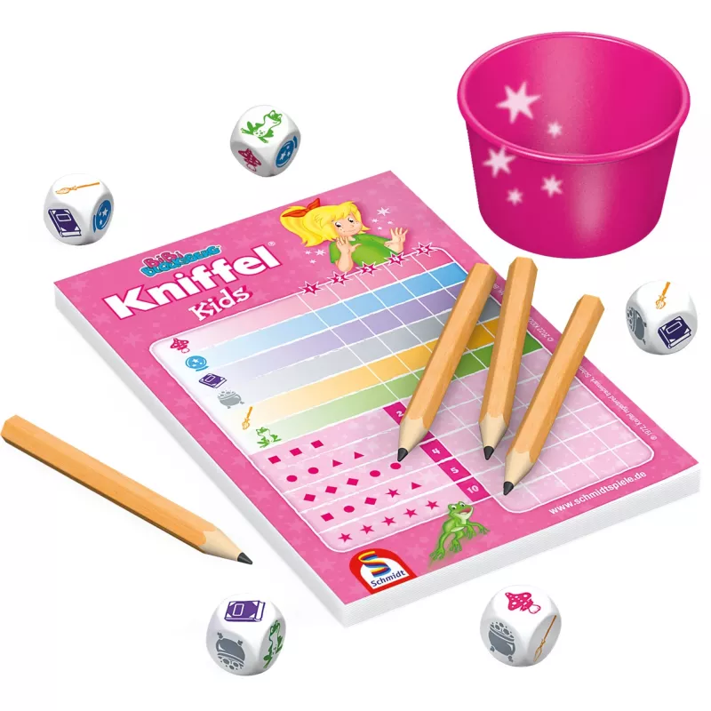 Bibi Blocksberg, Kniffel ® Kids, kocková hra