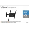 Vogels | nástenný držiak | MA3030-A1 | plne pohyblivý | 32-65 | max. nosnosť 25 kg | čierny