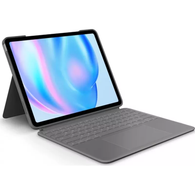 Logitech Combo Touch – puzdro s klávesnicou a folio – s touchpadom – podsvietené – Apple Smart Connector – Q