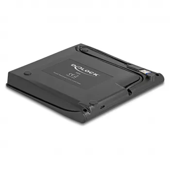 Puzdro na HDD DeLOCK 42636 čierne 5,25 palcov Micro SATA 5 Gbit/s