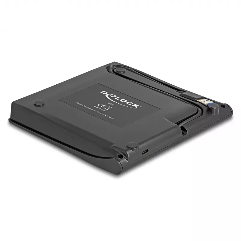 Puzdro na HDD DeLOCK 42636 čierne 5,25 palcov Micro SATA 5 Gbit/s
