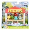 Sada hračiek figúrok TMTOYS Mini Bluey potravinový obchod BLU17555 – sada mini figúrok pre zábavu