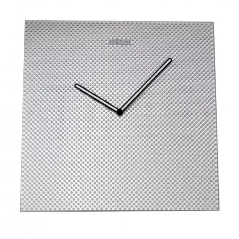 NeXtime hodiny 8165 Mistery - Time, 43x43 cm, nástenné, kovové