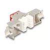 DeLOCK Keystone modul 88115 plochý červený RJ-45 10 ks