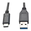 Tripp U428-003-G2 USB-C na USB-A kábel (konektor/konektor) - USB 3.2 Gen 2 (10 Gbit/s) - kompatibilný s Thunderbolt 3 - 0,91 m - 1,83 m - USB C - USB A - USB 3.2 Gen 2 (3.1 Gen 2) - Male/Male