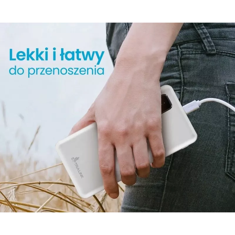 Prenosná powerbanka Extralink EPB-098W 10000mAh
