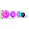 Kraken Elite 420 RGB 420 mm, kvapalinové chladenie biela