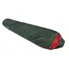 High Peak Lite Pak 1200 spací vak mumia polyester zelená, červená 23263