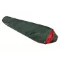 High Peak Lite Pak 1200 spací vak mumia polyester zelená, červená 23263