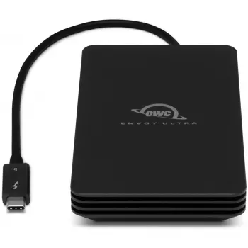 OWC Envoy Ultra - SSD - 2 TB - externý (prenosný) - M.2 NVMe (M.2 NVMe) - Thunderbolt 5 (USB-C konektor) - čierny (OWCTB5ENVU02)