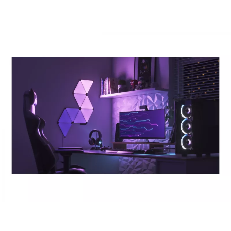 Smart nástenné svetlo Nanoleaf NL47-0102TW-9PK