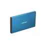 Externé HDD/SSD puzdro NATEC Rhino GO 2,5 palca — USB 3.0, SATA III, až do 4 TB, 9,5 mm, hliník, modré