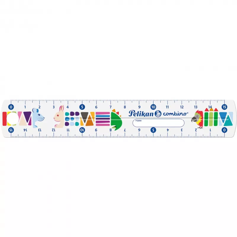 Pravítko Pelikan 811224 150 mm plast viacfarebné