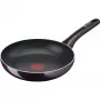 Univerzálna panvica Tefal Resist Intense D52202 20 cm čierna červená