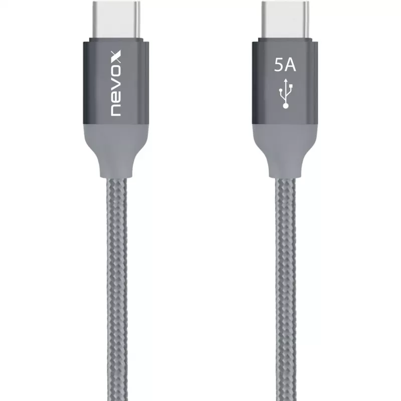 Nevox 1653 USB kábel sivý