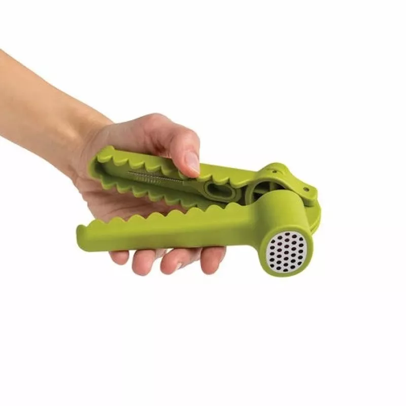 Ručný lis na cesnak Ototo Design Garligator zelená plast oceľ