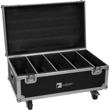 Flightcase Roadinger 31005238 pre 4× LED CLS-18 QCL RGB/WW