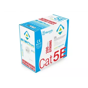 Alantec KIU5STR305 sieťový kábel sivý 305 m Cat5e U/UTP (UTP)