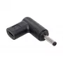 Akyga AK-ND-C05 nabíjací adaptér USB-C na DC 3,5 x 1,35 mm pre notebooky, 18,5-20 V, 100 W