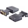 Káblový adaptér VGA (D-Sub) na HDMI + 3,5 mm ShiverPeaks BS10-01005