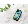 Puzdro na smartfón iKins pre iPhone 11 — čierny Camille dizajn, ochranné puzdro