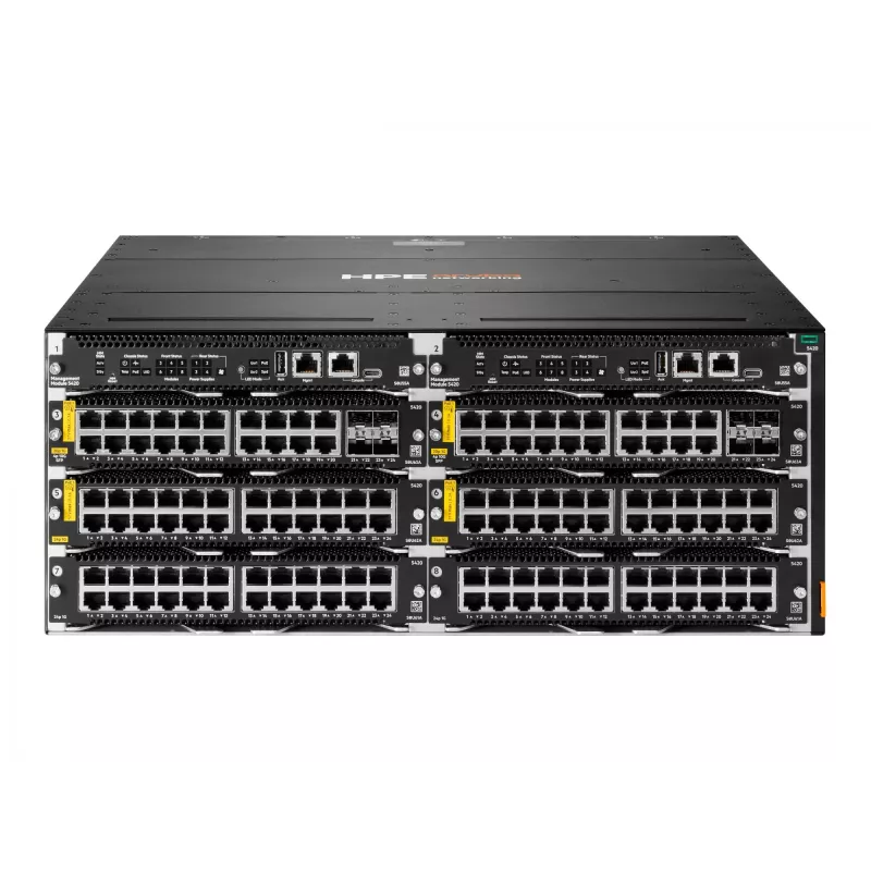 HPE Aruba Networking CX 5420 24p 10M/100M/1G Class4 PoE modul - switch - L3 - managed - 24 x 10/100/1000 (PoE Class 4) (S0U62A)