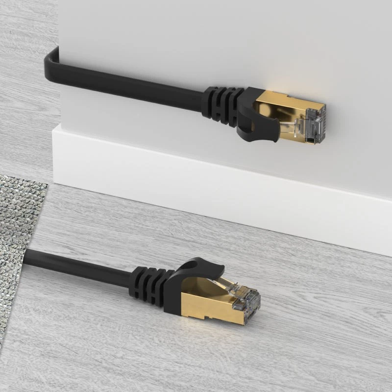 Sieťový kábel UNITEK C1897BK-20M RJ-45 Cat7 20 m čierny
