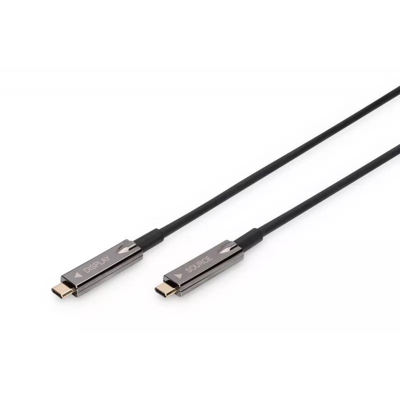 DIGITUS USB-C AOC AV prepojovací kábel 10m 4
