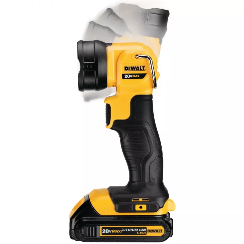 Dewalt 18V XR Li-Ion akumulátorové LED otočné svietidlo - základná jednotka