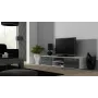 Cama TV stojan SOHO 180 biely/sivý lesklý