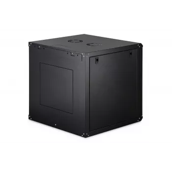 Nástenný sieťový rozvádzač DIGITUS Dynamic-N DN-37111 — 12U, 600 x 600 mm, IP20, kľúčový zámok